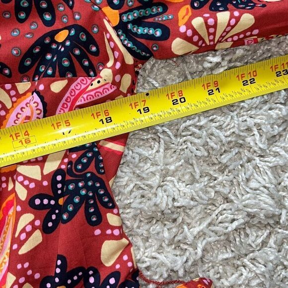 NWT Rachel Zoe Boho Floral V-Neck Romper Medium - Picture 10 of 13